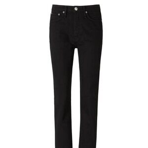 Rag & Bone Maya high-rise slim black jeans 29